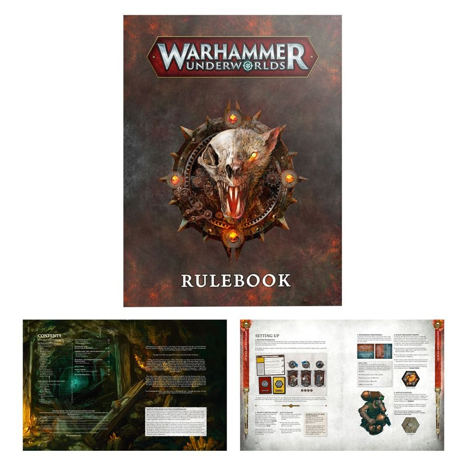 Warhammer Underworlds | Embergard Starter Set | 2 Player Plastic Starter Box