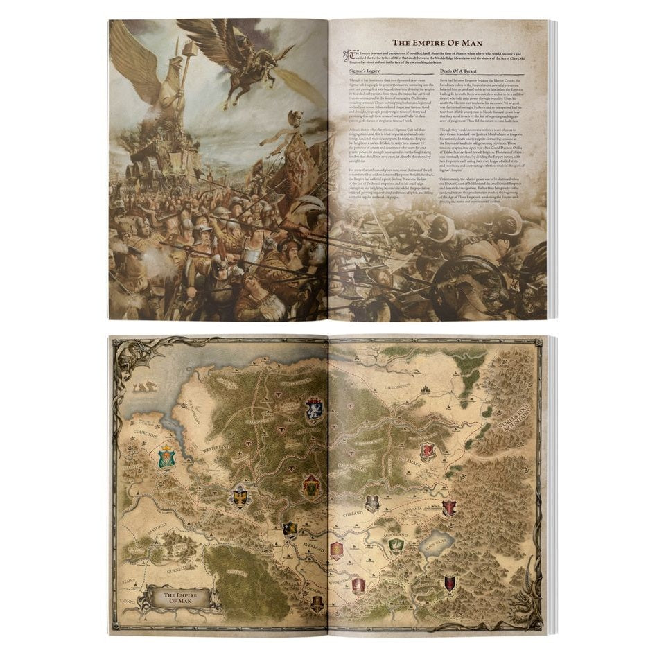 Warhammer the Old World | Arcane Journal | Empire of Man | Softback Sourcebook