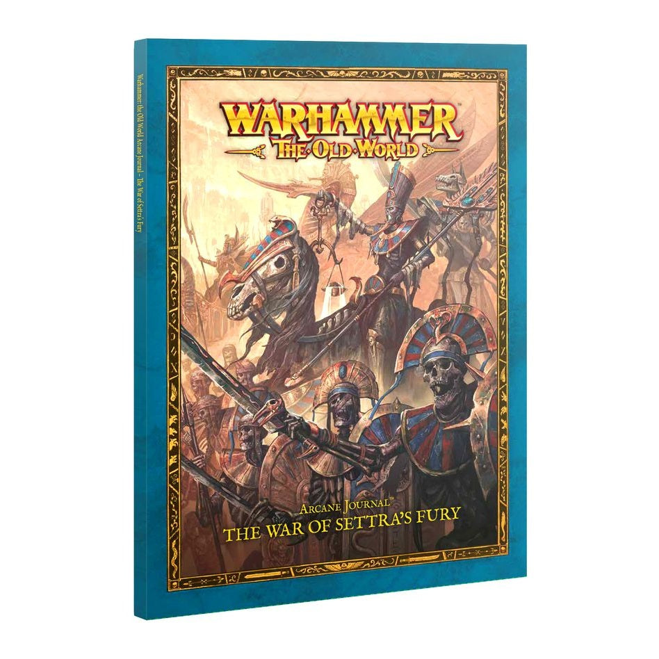 Warhammer the Old World | Arcane Journal | The War of Settra's Fury | Softback Sourcebook