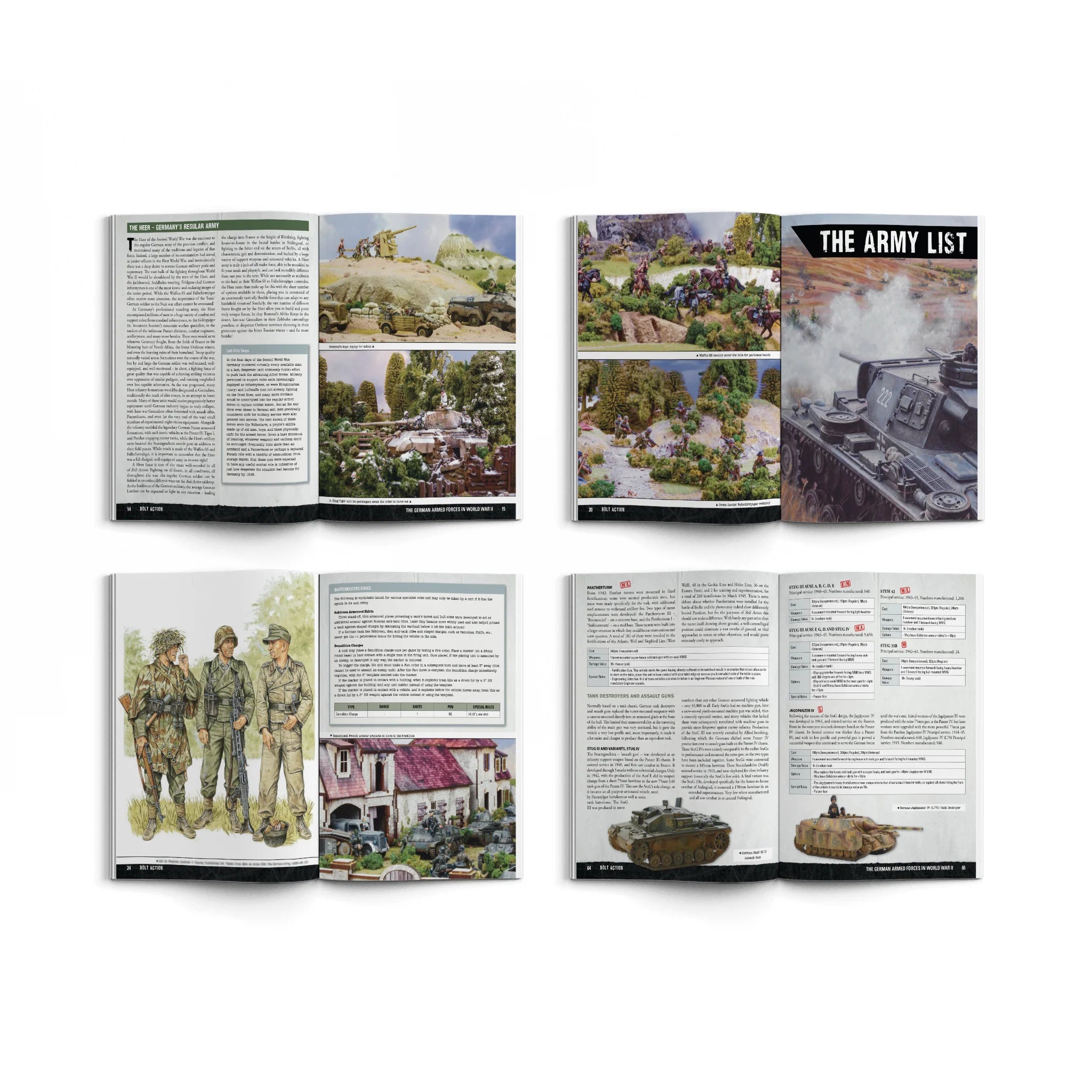 Warlord Games | Bolt Action | Armies of Germany 3rd Edition | Softback Rulebook