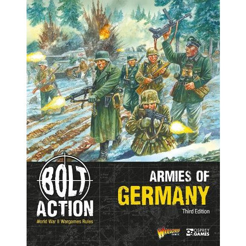 Warlord Games | Bolt Action | Armies of Germany 3rd Edition | Softback Rulebook