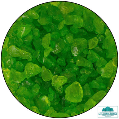 Geek Gaming | Weird Crystals Large Green | Regular Basing Mix