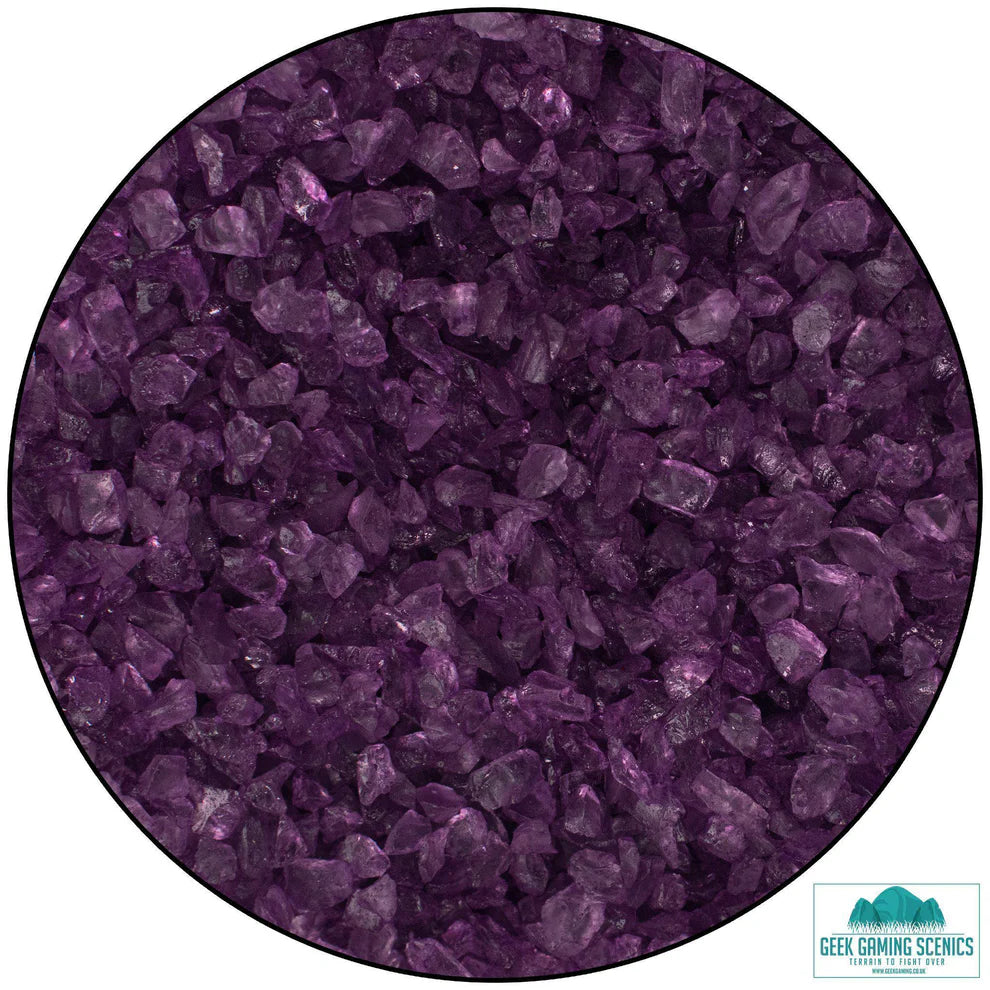 Geek Gaming | Weird Crystals Small Violet| Regular Basing Mix