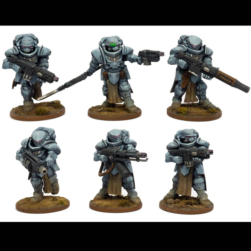 Wargames Atlantic | Iron Core | Valkir Heavy Troopers | Plastic Unit