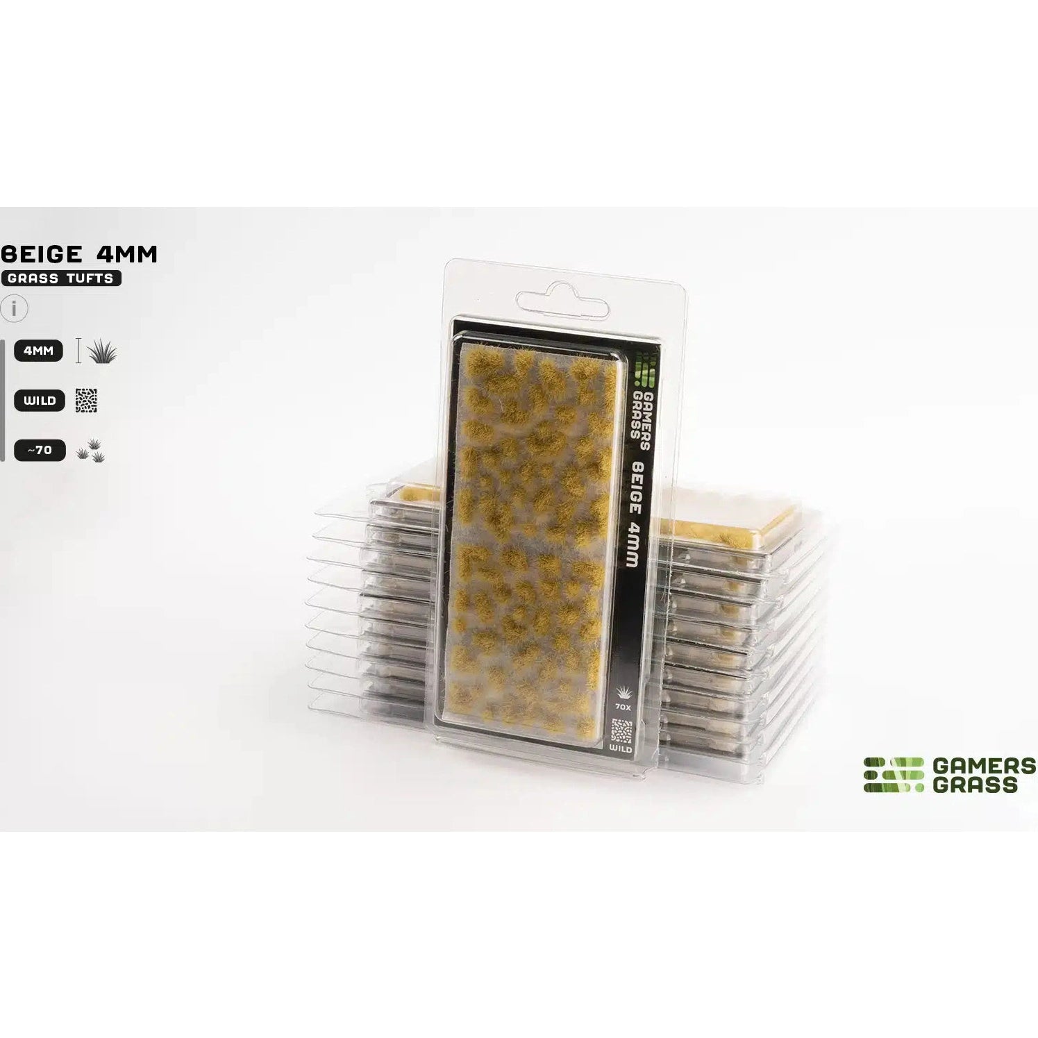 Gamers Grass | Scenics Wild Beige Four mm | Basing Tufts | GG4-BE