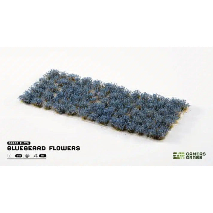 Wild Flowers | Bluebeard Flowers Blue | Tufts | GGFS-BLU