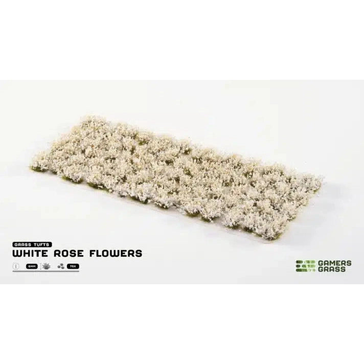 Wild Flowers | White Rose Flowers White | Tufts | GGFS-WR