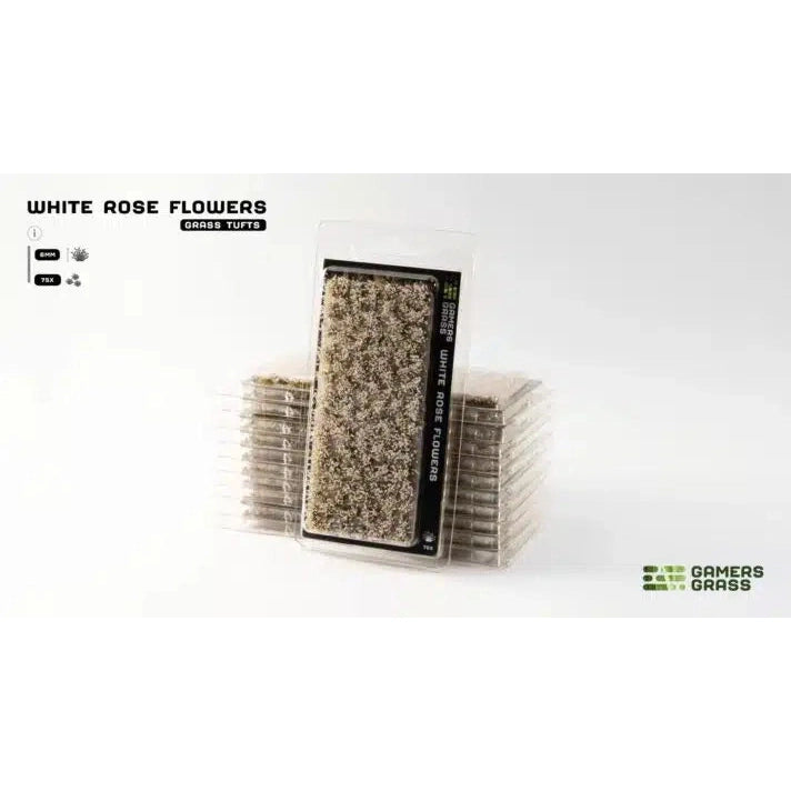 Wild Flowers | White Rose Flowers White | Tufts | GGFS-WR