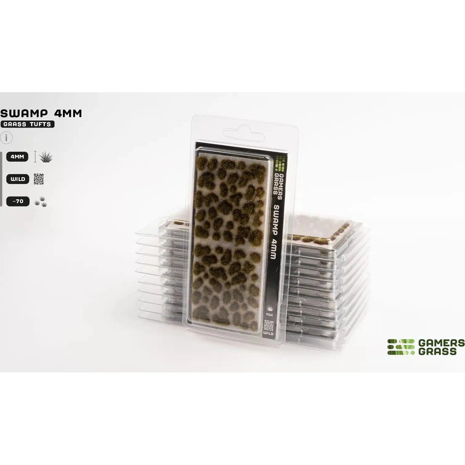 Gamers Grass | Scenics Wild Swamp Four mm | Basing Tufts | GG4-SW