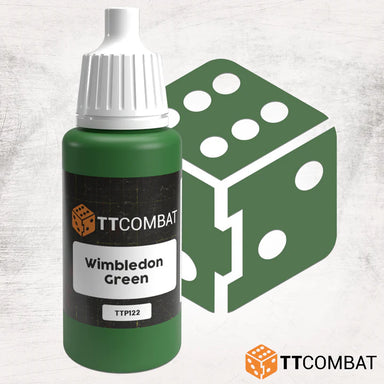 TTCombat | Wimbledon Green | 17ml Individual Paint | TTCombat | Miniature Kingdoms