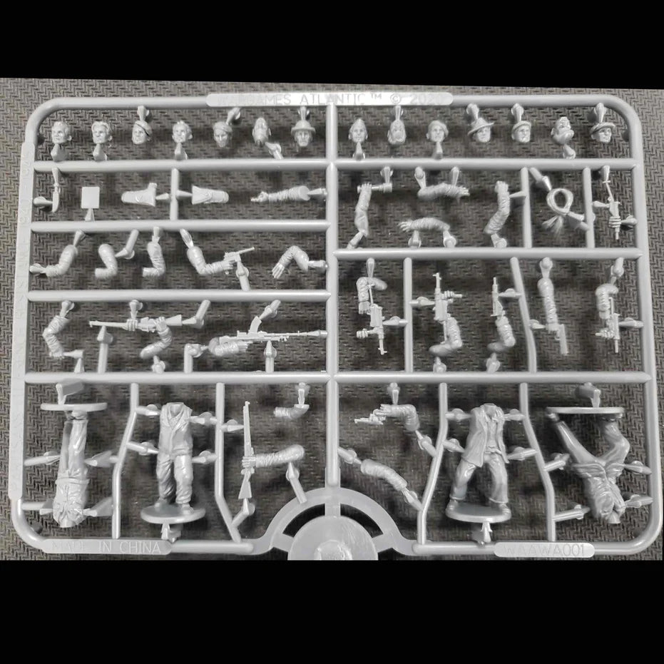 Wargames Atlantic | World Ablaze | Partisans 1 French Resistance | Single Sprue