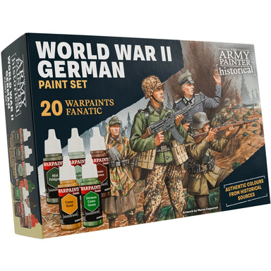 Army Painter | Historical | World War II German 20 Paints | 18ml Paint Set
