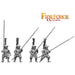 Fireforge | Samurai Wars Ashigaru Warriors | 28mm Plastic Unit | North Star Games | Miniature Kingdoms