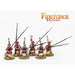 Fireforge | Samurai Wars Ashigaru Warriors | 28mm Plastic Unit | North Star Games | Miniature Kingdoms