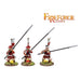 Fireforge | Samurai Wars Ashigaru Warriors | 28mm Plastic Unit | North Star Games | Miniature Kingdoms