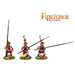 Fireforge | Samurai Wars Ashigaru Warriors | 28mm Plastic Unit | North Star Games | Miniature Kingdoms