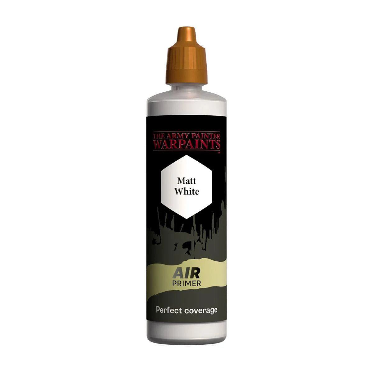 Army Painter | 100mL Paint Matt White Air Primer | North Star Games | Miniature Kingdoms