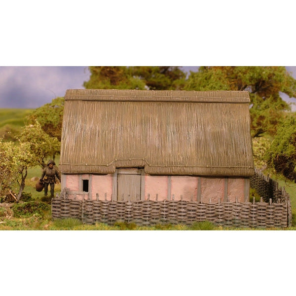 Perry Miniatures | HYW Medieval Cottage 1300-1700 | 28mm Plastic Terrain | North Star Games | Miniature Kingdoms