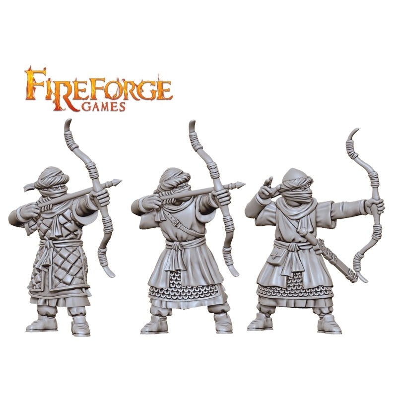 Fireforge | Armies of Islam Berber Infantry | 28mm Plastic Unit | North Star Games | Miniature Kingdoms