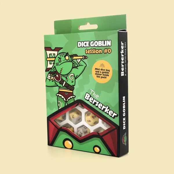 Dice Goblin | The Berserker | Polyhedral Dice