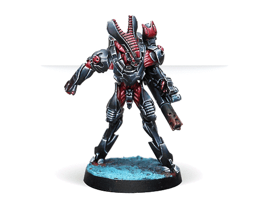 Infinity | Combined Army | Bit and KISS! Hacker | 28mm Metal Blister Pack