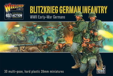 Bolt Action | German Blitzkrieg Infantry | 28mm Plastic Unit