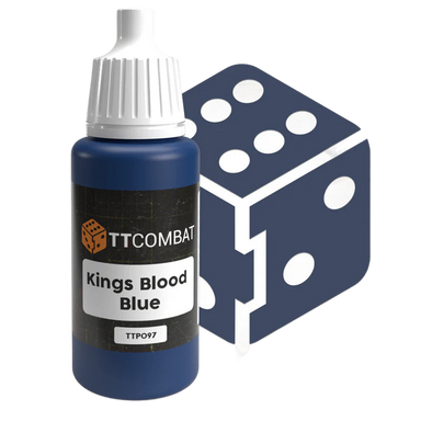 TTCombat | Kings Blood Blue | 17ml Individual Paint | TTCombat | Miniature Kingdoms