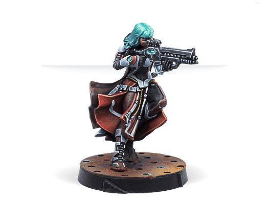 Infinity | Nomads Cassandra Kusanagi | 28mm Metal Blister Pack