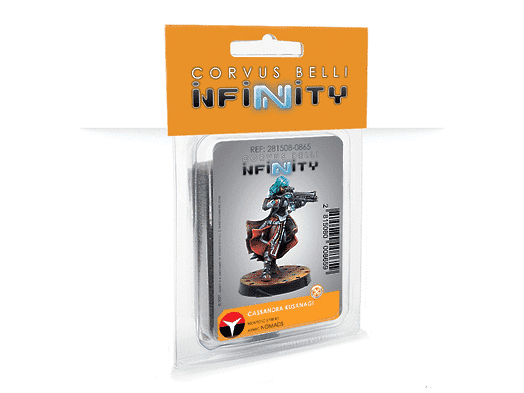 Infinity | Nomads Cassandra Kusanagi | 28mm Metal Blister Pack