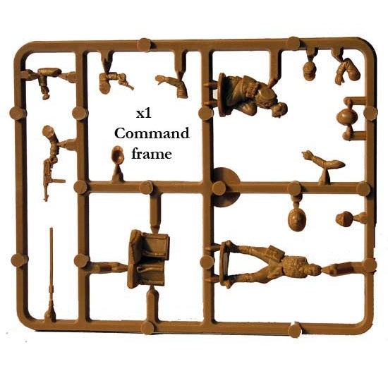 Perry Miniatures | World War 2 Afrika Korps 1941-1943 | 28mm Plastic Unit | North Star Games | Miniature Kingdoms