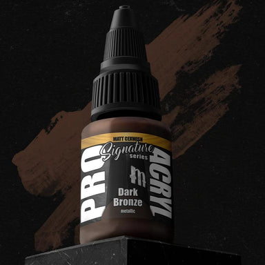 Pro Acryl | Matt Cexwish Dark Bronze | 22ml Individual Paint | Element Games | Miniature Kingdoms