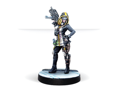 Infinity | Aleph Dart Optimate Huntress | 28mm Metal Blister Pack