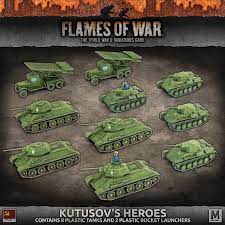 Flames of War | Soviet | Kutusov's Heroes' Army | 15mm Plastic Starter | Battlefront | Miniature Kingdoms