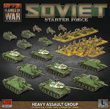 Flames of War | Soviet | Soviet LW 'Heavy Assault Group' Army | 15mm Plastic Starter | Battlefront | Miniature Kingdoms