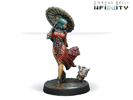 Infinity | Yu Jing Dragon Lady Imperial Service Judge | 28mm Metal Blister Pack