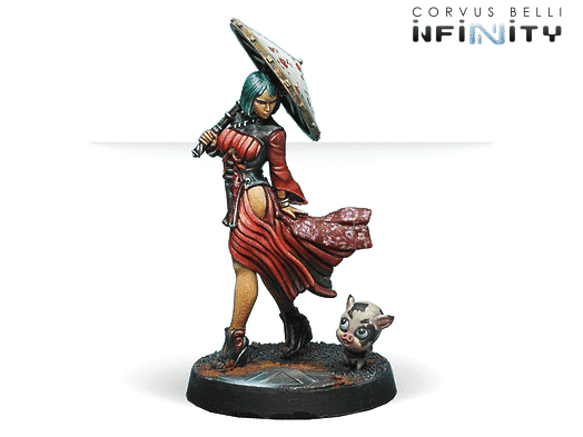 Infinity | Yu Jing Dragon Lady Imperial Service Judge | 28mm Metal Blister Pack