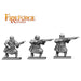 Fireforge | Forgotten World Stone Realm Crossbowmen | 28mm Plastic Unit | North Star Games | Miniature Kingdoms