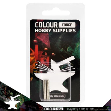 Colourforge | Magnets 6mm x 2mm | Hobby Supplies | Blister Pack