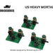Brickskrieg | US | Heavy Mortar Unit | 1/100 Scale Blocks Bag Pack