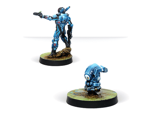 Infinity | Panoceania Echo Bravo | 28mm Metal Blister Pack