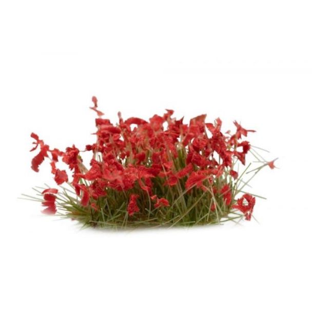 Gamers Grass | Scenics Wild Red Flowers | Basing Tufts | GGF-RED | North Star Games | Miniature Kingdoms