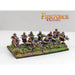 Fireforge | Western Armies Foot Sergeants | 28mm Plastic Unit | North Star Games | Miniature Kingdoms