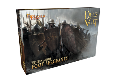 Fireforge | Western Armies Foot Sergeants | 28mm Plastic Unit