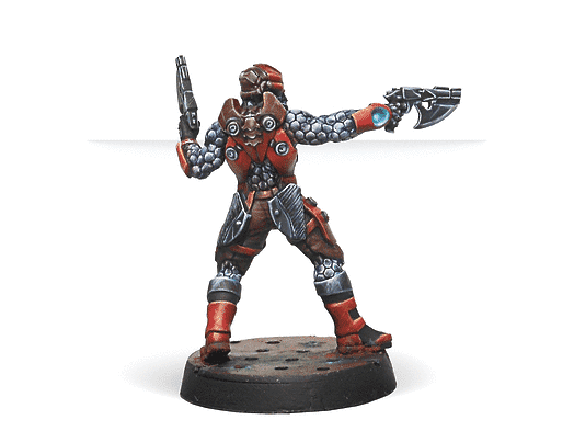 Infinity | Nomads Gecko Pilot| 28mm Resin Blister Pack