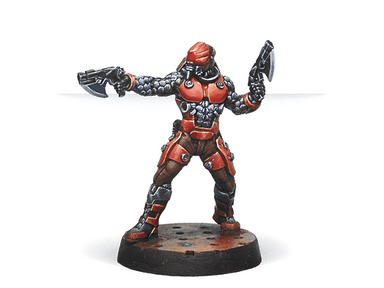 Infinity | Nomads Gecko Pilot| 28mm Resin Blister Pack