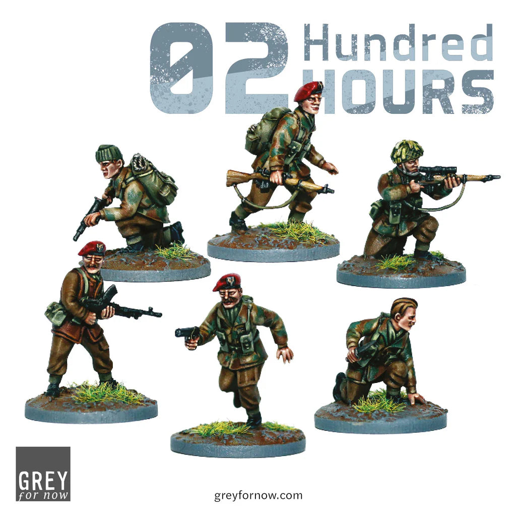 02 Hundred Hours | Night Raids in WW2 | Plastic Starter | Wargames Atlantic | Miniature Kingdoms