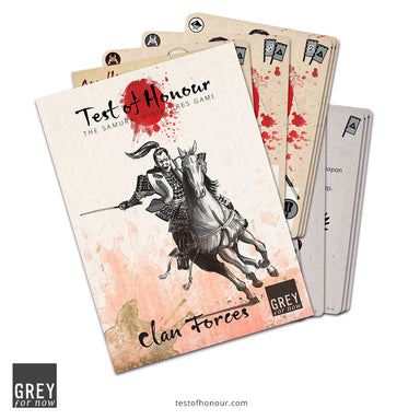 Test of Honour | Clan Forces Cards | 28mm Cards Small Box | North Star Games | Miniature Kingdoms