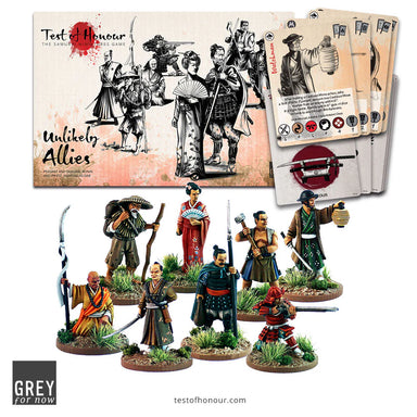 Test of Honour | Samurai Unlikely Allies | 28mm Metal Unit | North Star Games | Miniature Kingdoms