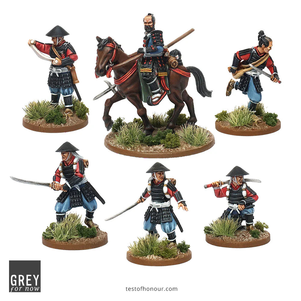 Test of Honour | Ashigaru Scouts | 28mm Metal Unit | North Star Games | Miniature Kingdoms