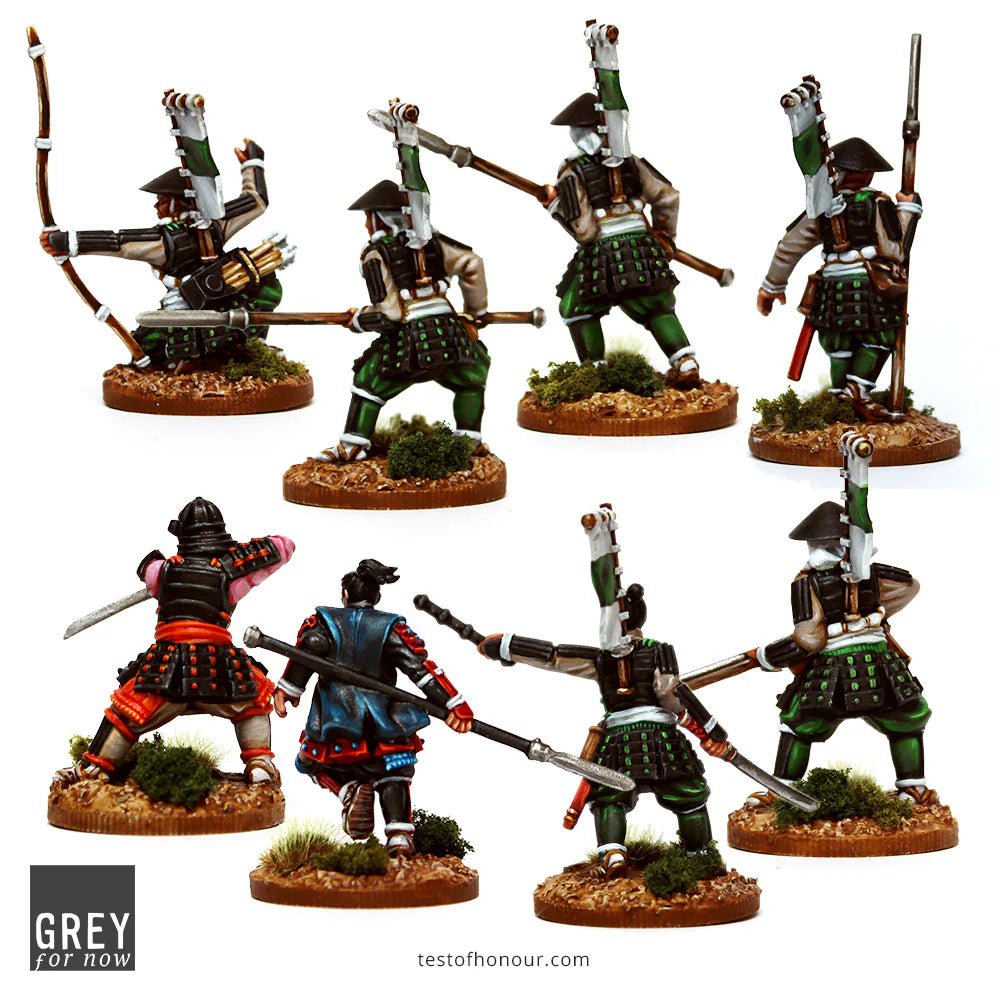 Test of Honour | Samurai Warband | 28mm Metal Unit | North Star Games | Miniature Kingdoms